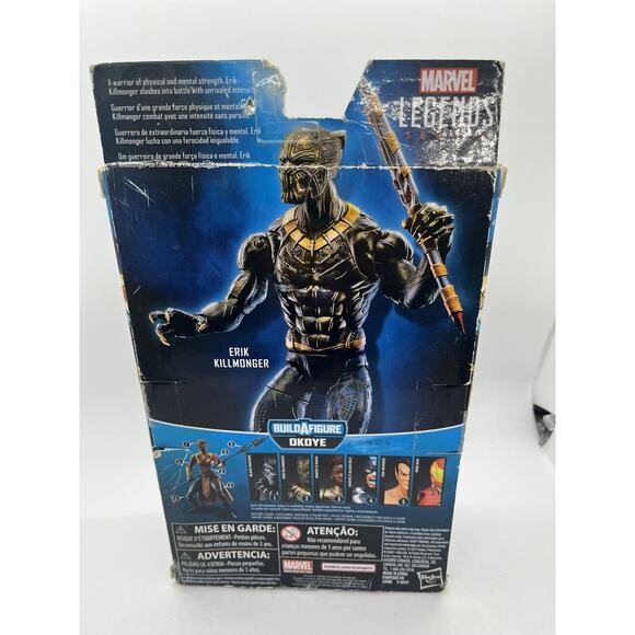 Marvel Black Panther Legends Erik Killmonger, 6-inch - Picture 3 of 8
